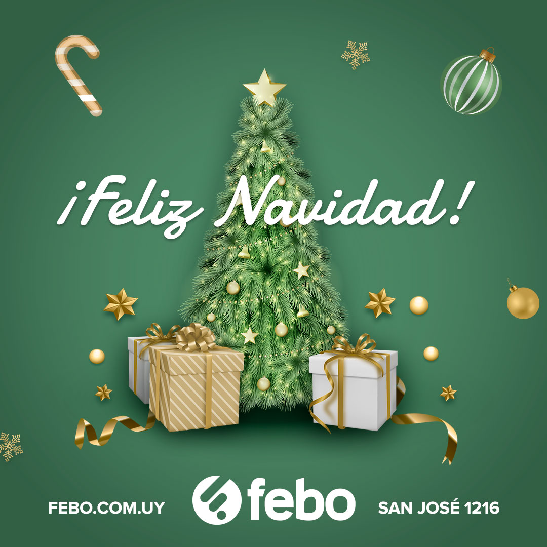 FEBOUY's tweet photo. ¡Todo el equipo de Febo te desea unas muy felices fiestas! 🥰🎁🎄 https://t.co/gH6jY27GWw