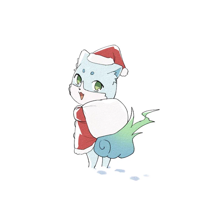 メリクリですサンタコスコマちゃんです 