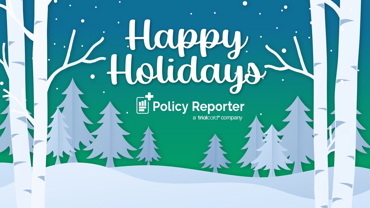 Policy_Reporter's tweet photo. Happy Holidays from all of us at Policy Reporter! We hope you and your families have an enjoyable and restful holiday season. https://t.co/oLZjaGbUQ9 https://t.co/coDnrGfyNI