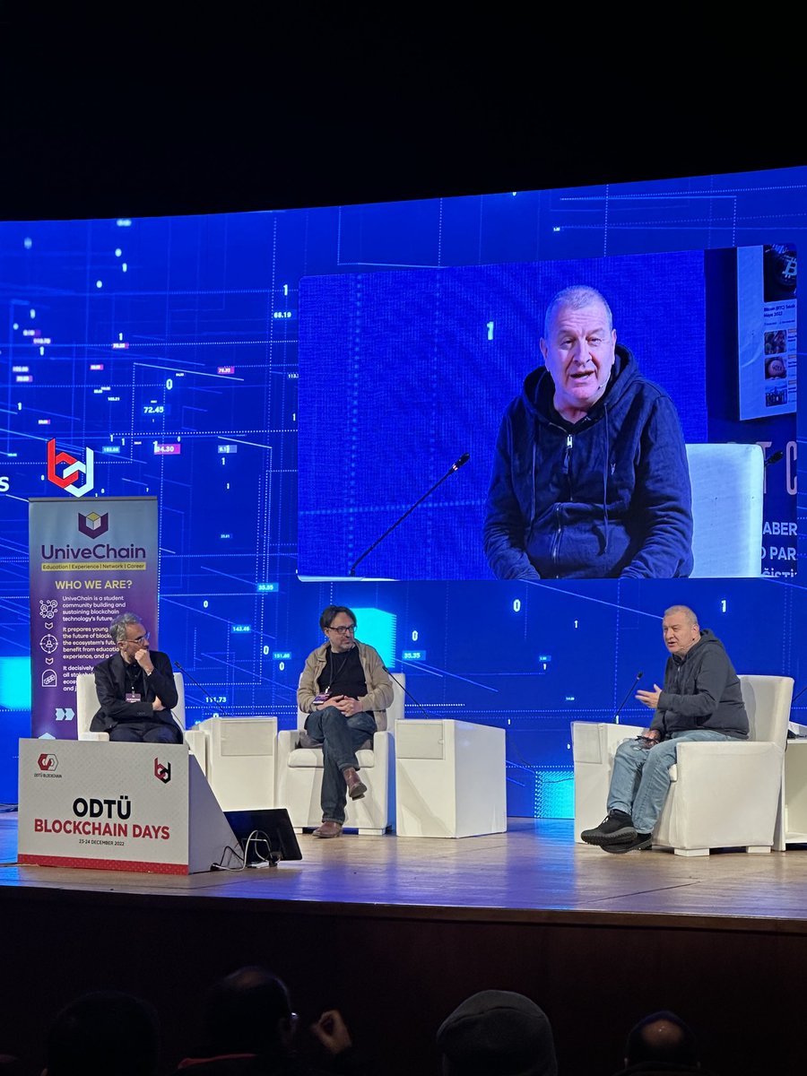 Bugün #OdtüBlockchainday deydim.
#Avax ağırlıklıydı genel tema.
#Blockchain ile ilgilenenler ise #Patikadev i araştırmasını tavsiye ederim.
#Paribu vardı. Tl çıkışımı yapın dedim 😂 Kupa aldım 😁
#Dyorex Borsası pek somurtkandı.
Alp dışında kendini düzgün ifade eden göremedim.