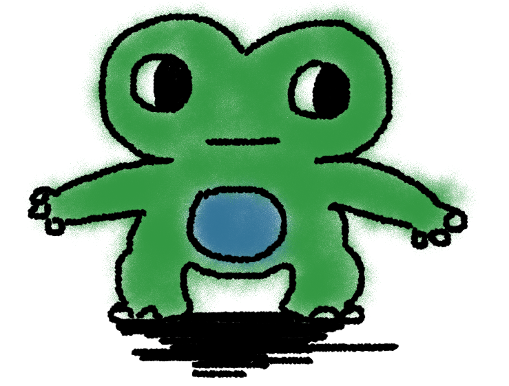 SuperBlizzard's tweet image. you can view this picture of bump the frog but please dont like or retweet it or else youll startle her