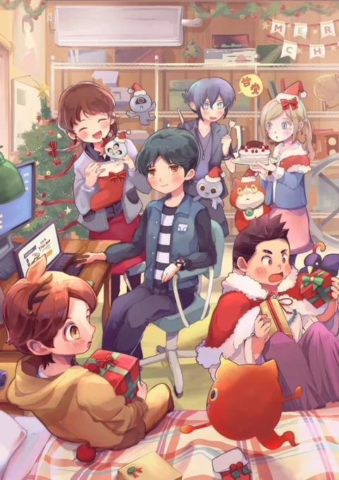 #クリスマスウォッチ探偵団のみんなにも素敵な届きますように ハッピーメリクリ過去絵マン 