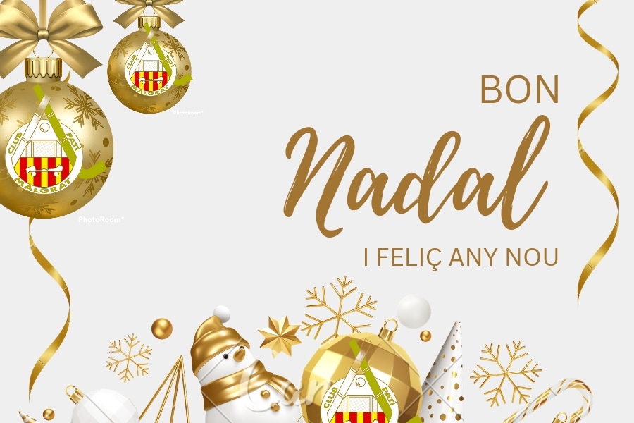 El Club Patí Malgrat us desitja molt bones Festes!!!!