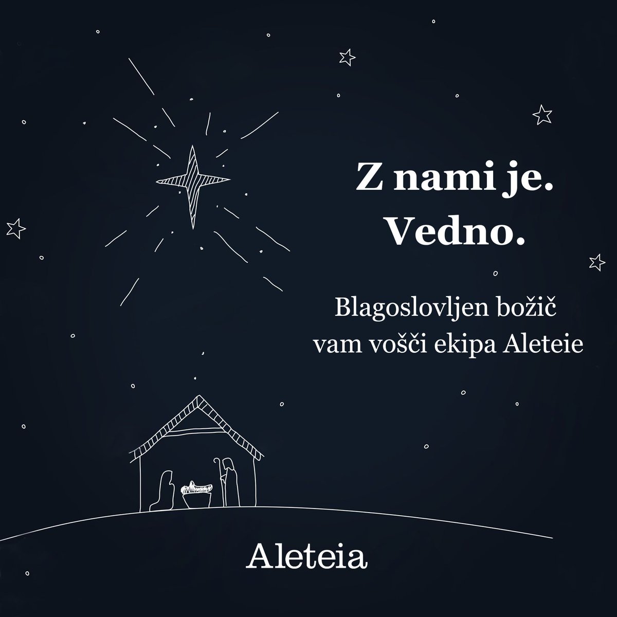 Dragi prijatelji Aleteie, naj vam novorojeno Dete prinese mir, radost in blagoslov! 🙏