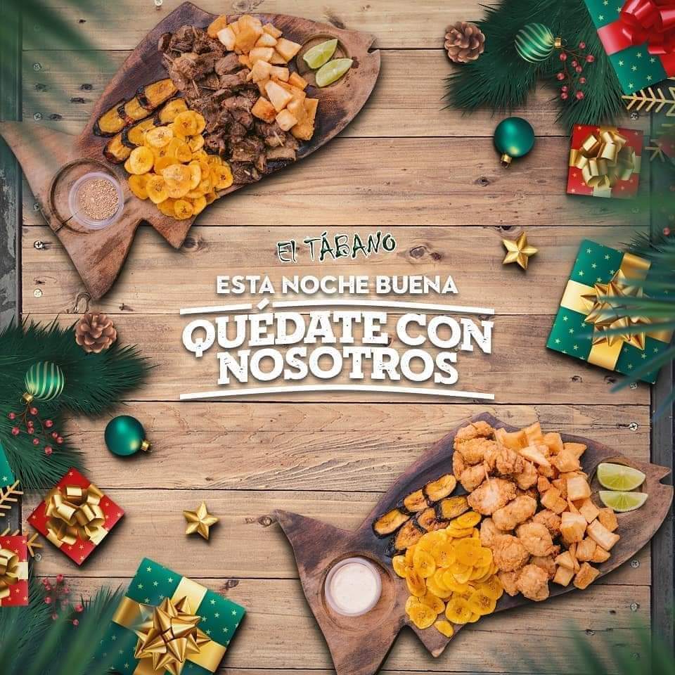 EltabanoPub's tweet photo. DALE UN TOQUE EXÓTICO AMAZÓNICO A TU CENA NAVIDEÑA. #ElTábano🌴 #JungleStyle
🐊💚¡FELICES FIESTAS! 💚🐊
Atención SABADO 24 mesa y delivery 11:30 a 16:00 y 18:00 a 22:30.
DOMINGO 25 11:30 a 16:00.
Pedidos y reservas 👉🏽 78366449 entrando al link: https://t.co/rE2Ug3gsPk https://t.co/o8j67XZw4U