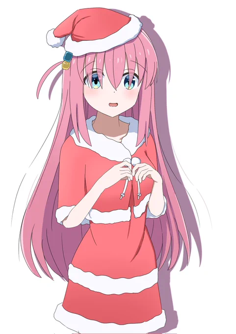 ぼっちサンタです!メリクリ!!!!#ぼっち・ざ・ろっく #ぼっち・ざ・さんた 