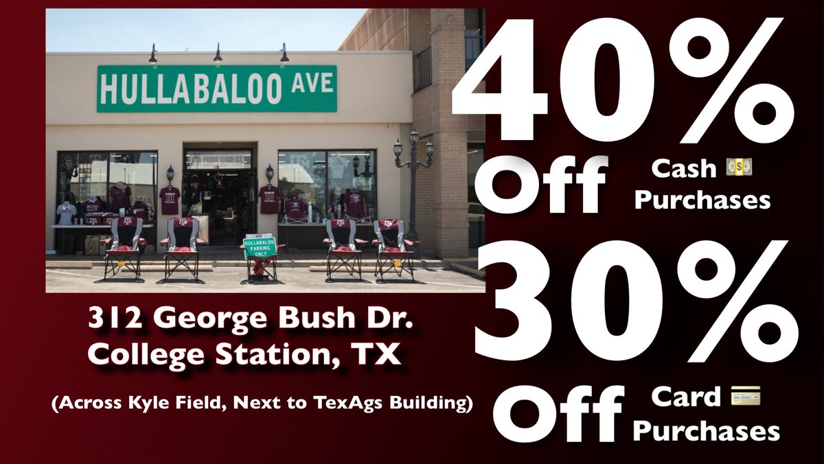 HOWDY!!!! 👍🏼 

There’s one day left until Christmas Day! 🎅🏼🎄

40% &amp; 30% OFF STOREWIDE! 

We’ll be open ALL DAY!