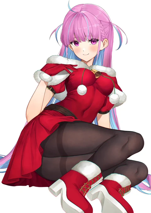 「メ、メリークリスマス...!」#あくあーと #湊あくあ 