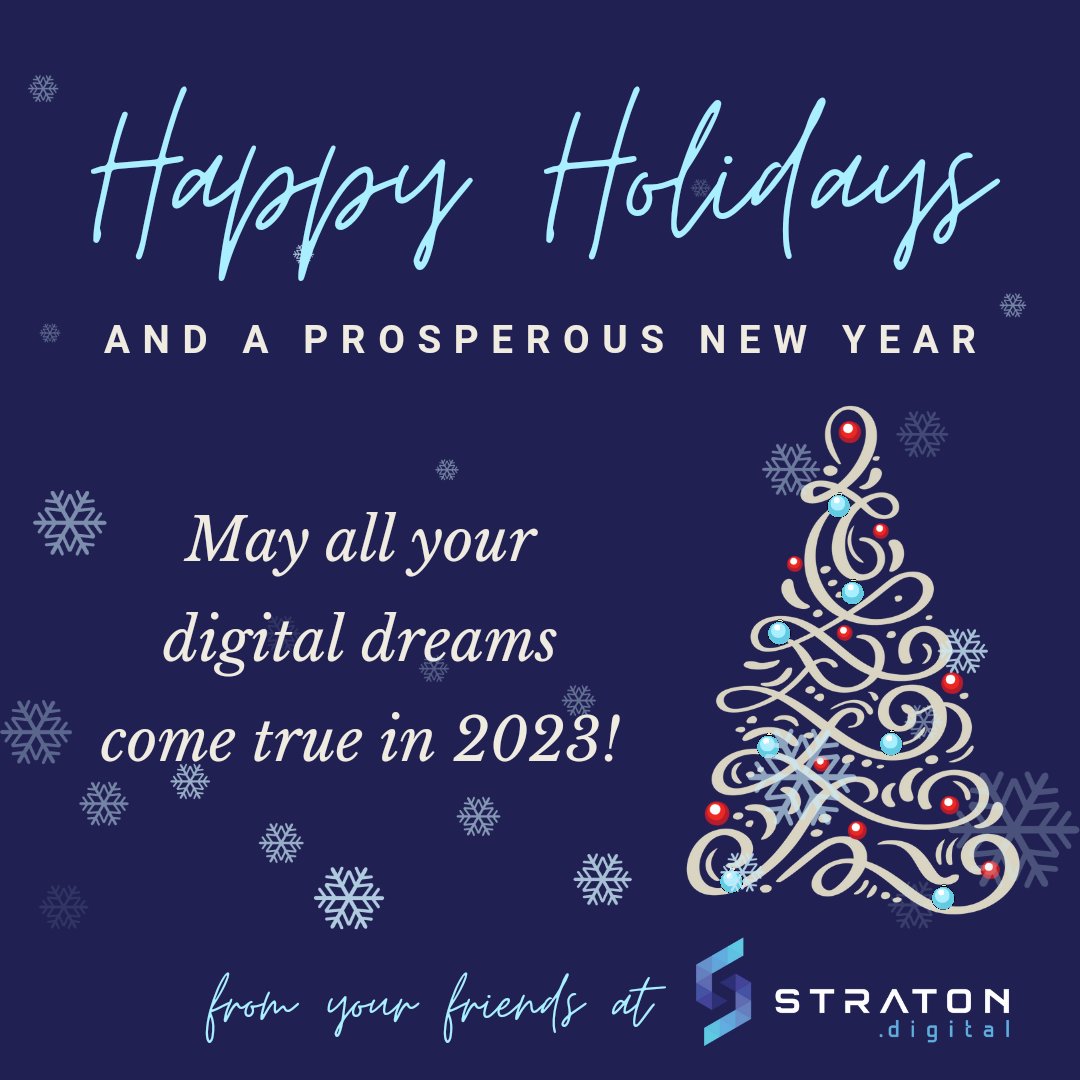 STRATONdigital's tweet photo. Happy Holidays! 😁

#stratondigital
#digitalagency https://t.co/eLXpYn23Ob