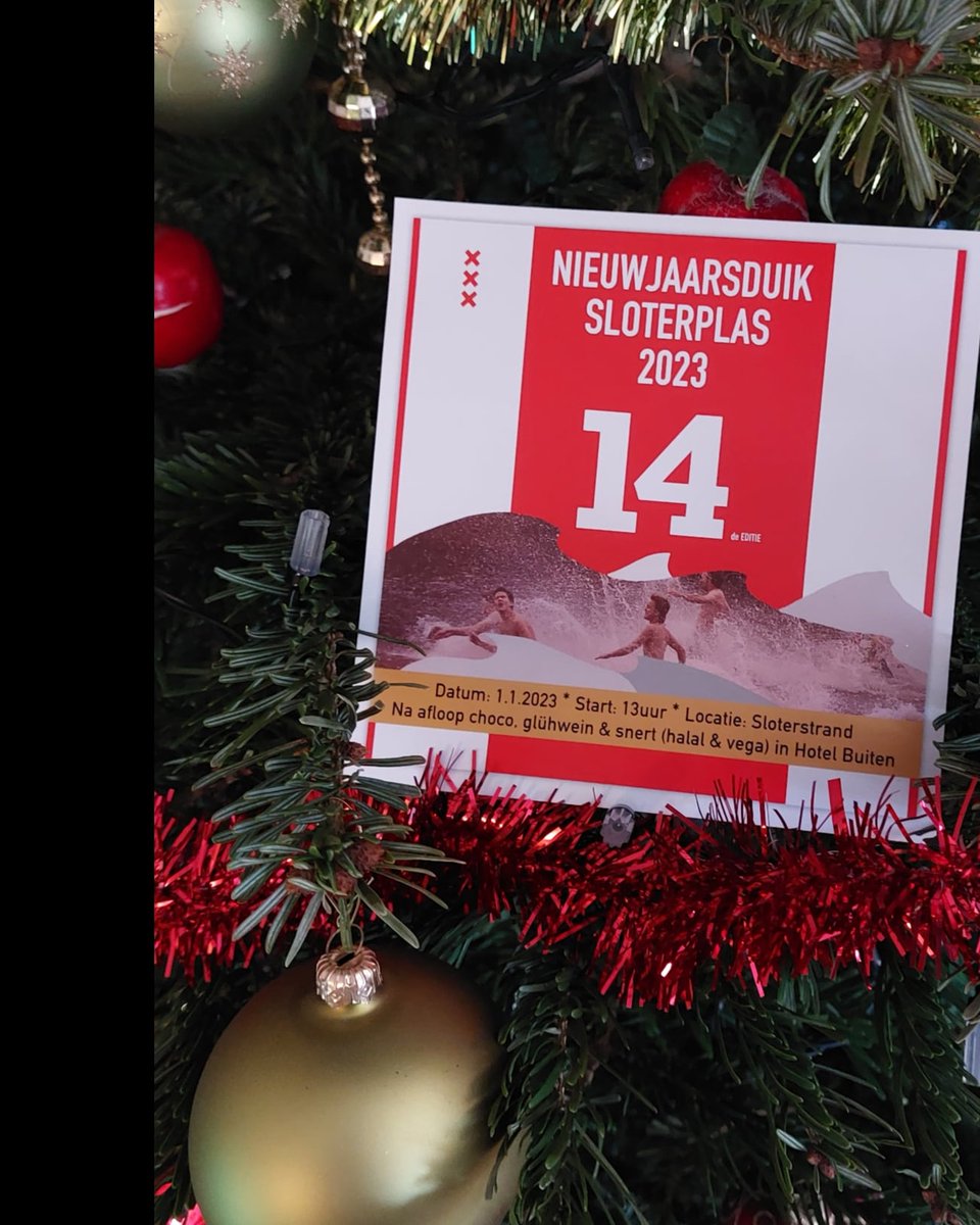 Wij wensen iedereen fijne feestdagen en een fris begin van 2013. #sloterplas #amsterdam