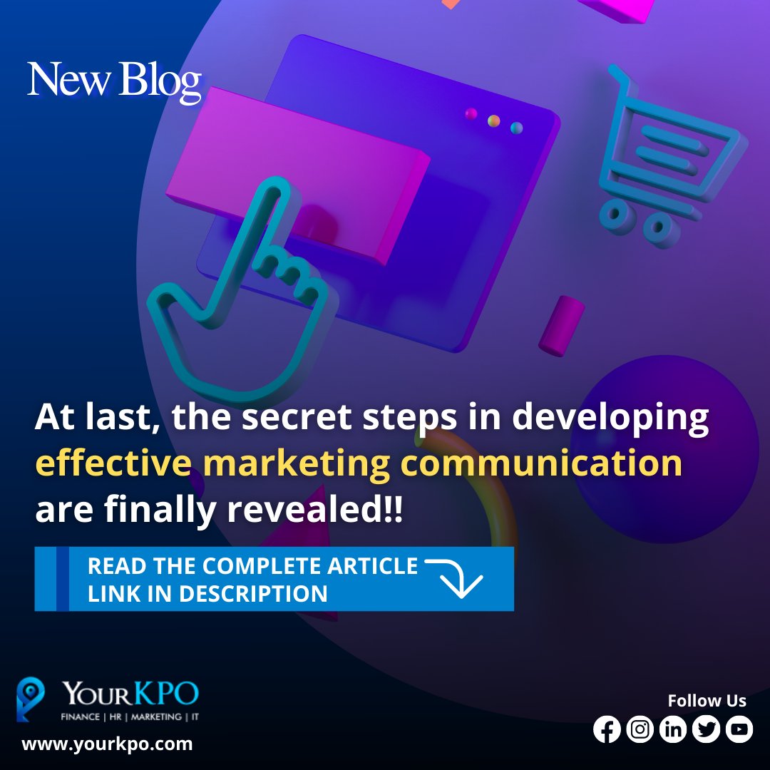 YourKPO_'s tweet photo. "At last, the secret steps in developing effective marketing communication are finally revealed!!"

Blog: https://t.co/JtPf1LApKK
Youtube: https://t.co/XK4b8CEliO

#yourkpo #marketing #communication #finance #hr #bengaluru CA Gaurav Nanda 🚀 Subash Franklin https://t.co/6DnrIS4E2X