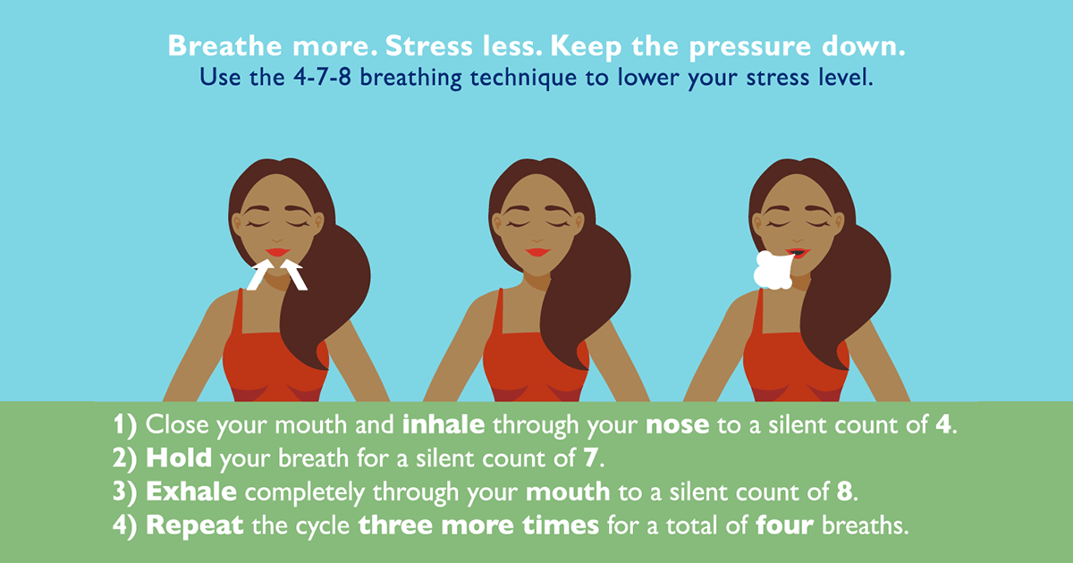 AmberRoseMorton's tweet photo. While the #holidays are fun, they can also be #stressful. Try this breathing exercise to unwind! #stressmanagement #stressrelief #amberrosebedell #breathe #mentalhealth https://t.co/VvIMAdCotr