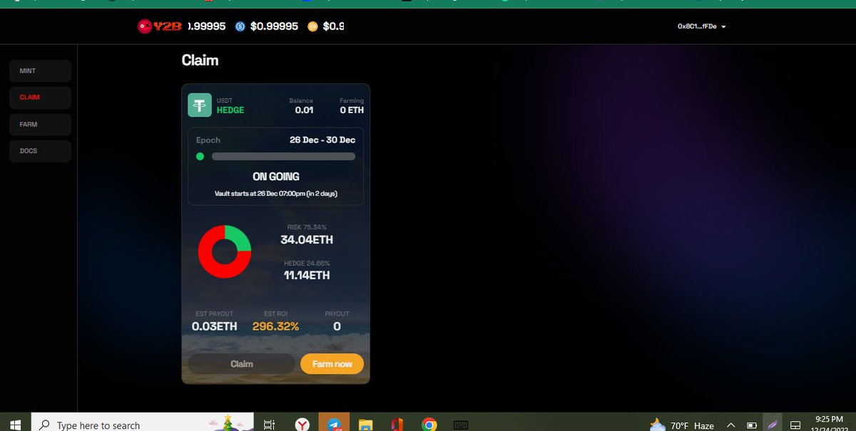 Airdrop_supers's tweet photo. Join the Y2E Finance Testnet guys
@mdmarufbella977 @SohanRafi4 @CryptoA33461449
@Y2BFinance #Y2B #Hedge #Risk #Vault https://t.co/SPUtwg4Bhc