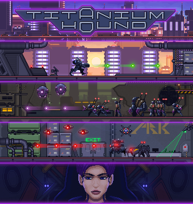 Winter sale has started on Steam! And guess what? Titanium Hound is participating with 50% discount! :)
store.steampowered.com/app/1691620/Ti…

#pixelart #indiegame #cyberpunk #SteamWinterSale <a href="/UnrealEngine/">Unreal Engine</a> <a href="/clemmygames/">Best Indie Games</a>