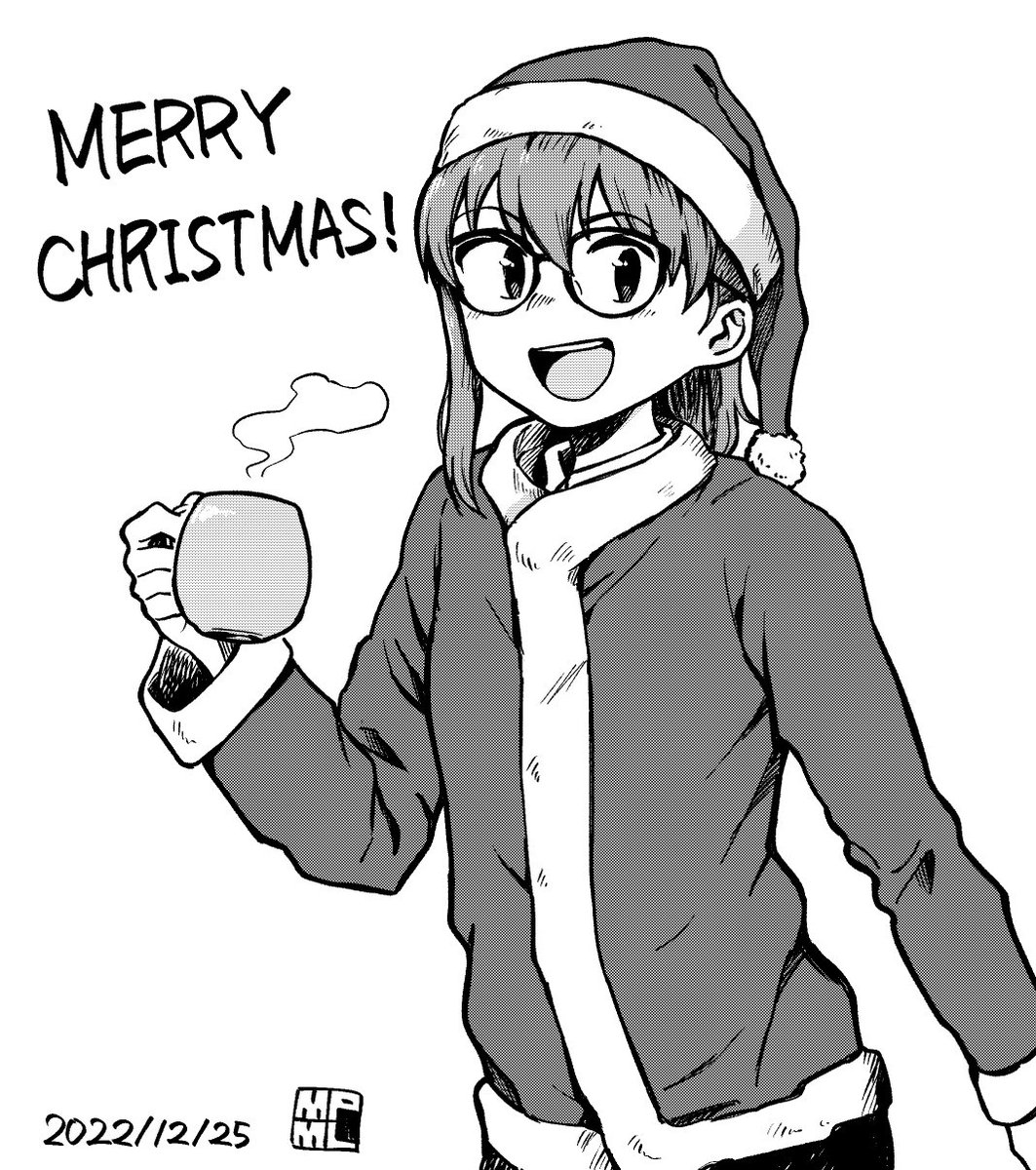 遅ればせながらメリークリスマース!🎅👓☕ 