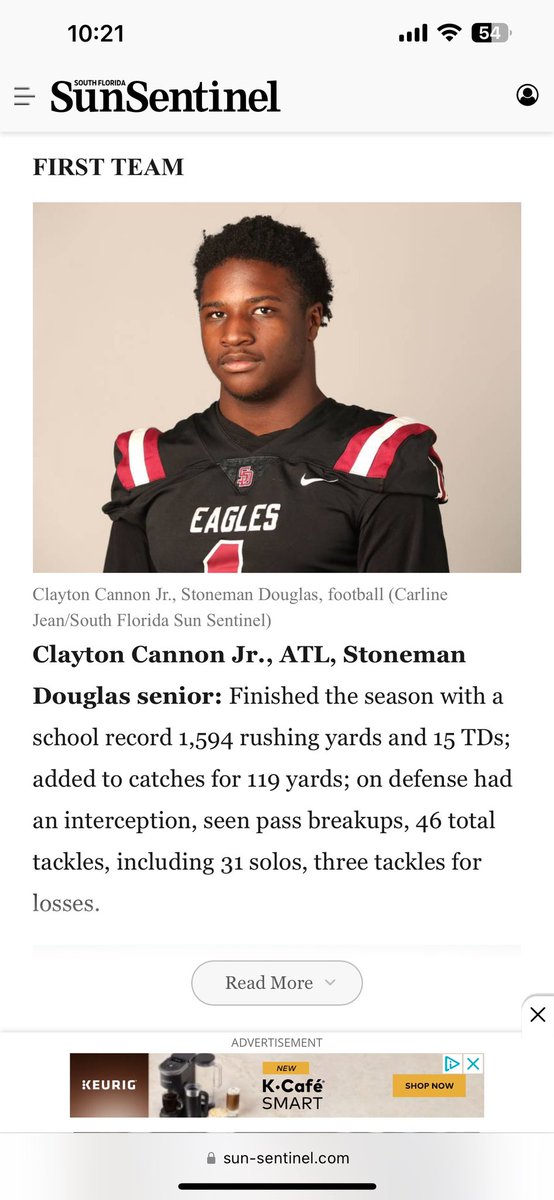 Clayton Cannon Jr. (@claytoncannon14) on Twitter photo Proud I finished my high school career as an Eagle 🦅 @CoachAllenLU <a href="/coach_sh1ne/">AMEER RILEY</a> <a href="/CoachJFisc/">Coach Fiscus</a> @cgeathers26 <a href="/coachclayisbell/">Clay Isbell</a> <a href="/CoachDrewDavis/">Drew Davis</a> <a href="/coachSocha/">Doug Socha</a> <a href="/larryblustein/">Blustein Recruiting</a> @coachshortMSD <a href="/CrusaderCoach31/">George LePorte</a> Proud I finished my high school career as an Eagle 🦅 @CoachAllenLU <a href="/coach_sh1ne/">AMEER RILEY</a> <a href="/CoachJFisc/">Coach Fiscus</a> @cgeathers26 <a href="/coachclayisbell/">Clay Isbell</a> <a href="/CoachDrewDavis/">Drew Davis</a> <a href="/coachSocha/">Doug Socha</a> <a href="/larryblustein/">Blustein Recruiting</a> @coachshortMSD <a href="/CrusaderCoach31/">George LePorte</a>