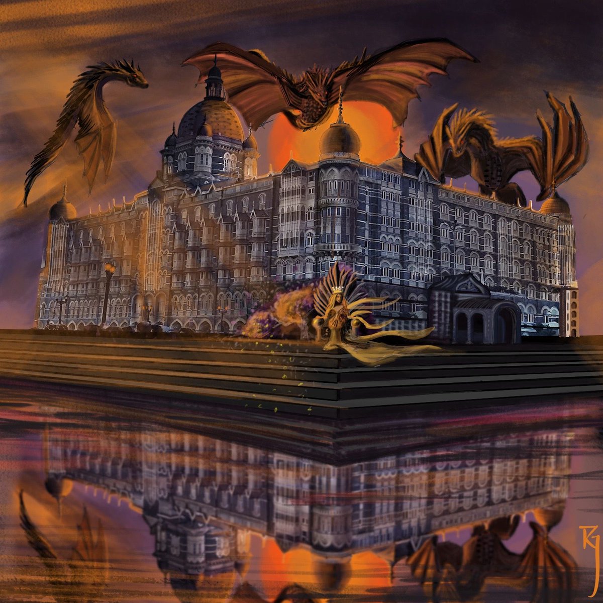 "Once Upon A Time In Mumbai" by <a href="/raghu_koppad/">Raghu koppad</a> 
A Fusion of Photography &amp; Artwork from <a href="/CryptogodsWorld/">Cryptogod's World 2.0 on ETHEREUM</a> 

Now Listed on Secondary at 1 $BNB on OpenSea
Read more about it in ALT text. Link in comments🔗👇