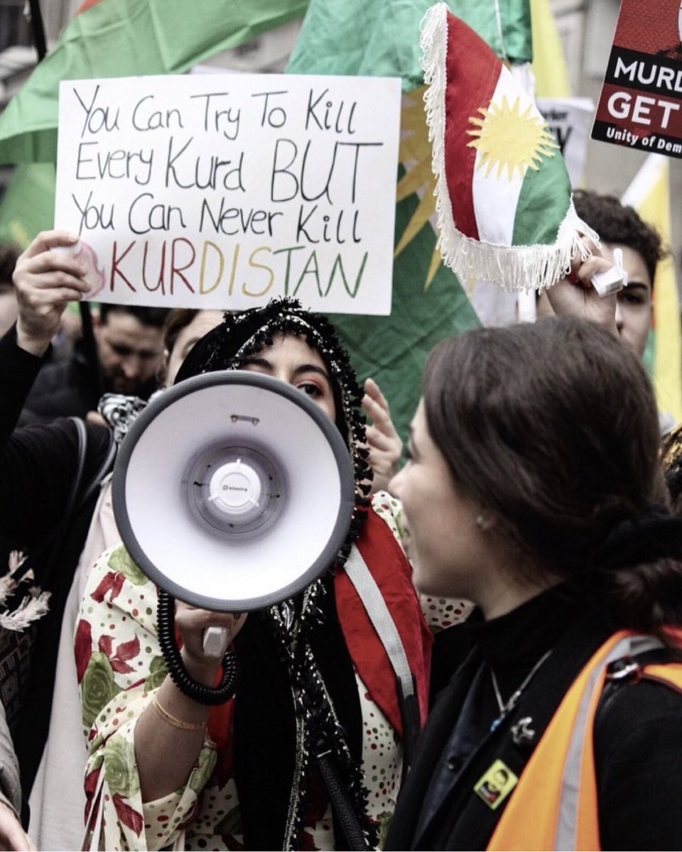 “You can try to kill every Kurd, but you can never kill #Kurdistan.”
#JeSuisKurde #Paris #London