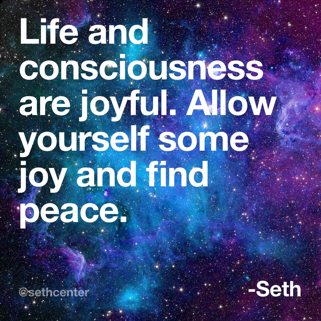 SethInstitute's tweet image. "No god ever created sorrow...God gave you powers of creativity. Life and consciousness are joyful. Allow yourself some joy and find peace." —The Early Class Sessions 📖

Get the book: fal.cn/3uFF7