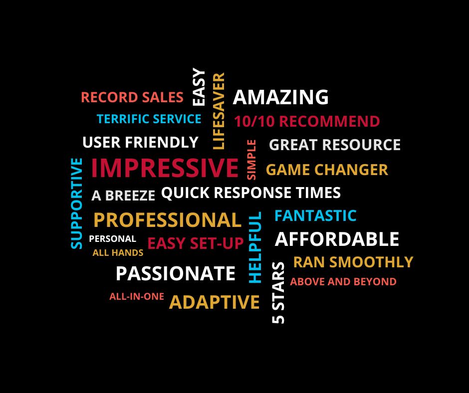 We ran a survey asking over 300 directors what word they would use to describe the On The Stage platform.

Here are the results 👊

Thanks to all our amazing customers for taking part and letting us be part of your theatre’s journey!