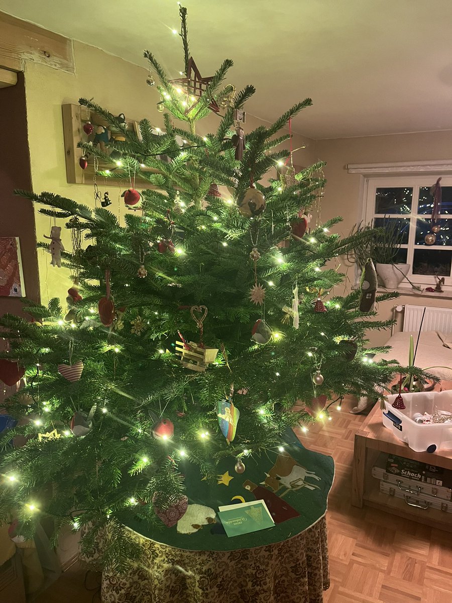 Frohe Weihnachten wünsche ich euch allen, besinnt euch auf die wichtigen Dinge und habt einen schönen Abend