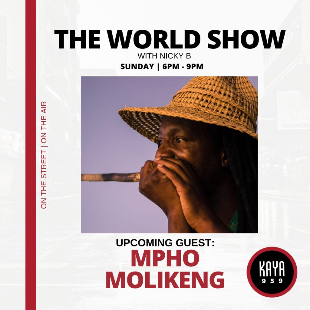 Happy Festive! playing tonight #BaOne Maseru &amp; #TheWorldShowNickyB ‘COMES TO YOU FROM THE WORLD! <a href="/KayaON959/">Kaya ON 959</a> <a href="/KayaOnAir/">On the street. On the air.</a> LIVE from #KRTStudio Lesotho - special guests #MolumoMokhafola [Ba.One]
Poet-musician #PitsoRamakhula &amp; indigenous music expert <a href="/mphomolikeng/">Mpho Molikeng</a>