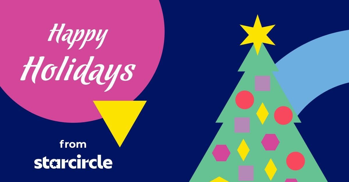 Happy Holidays to you and yours from all at Starcircle 🎄

#talentacquisition #sourcing #recruiting #hiring #hrtech #talent #futureofwork