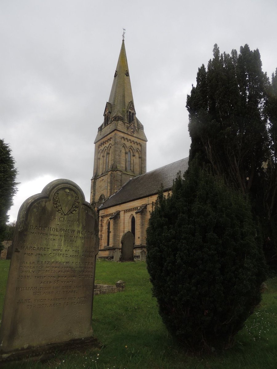crighton5's tweet photo. Holy Trinity, Matfen. Northumberland. 13.05.2017 #SteepleSaturday #church #Matfen #Northumberland #architecture #Victorian https://t.co/pztnijyhAE