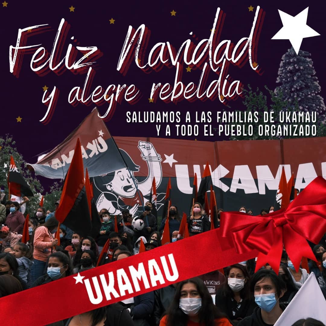 🎄Compañeras y compañeros 🎄
Queríamos desearles una muy Feliz Navidad junto a las suyas y los suyos. Que descansen y disfruten junto a sus familias y seres queridos ⭐🎄😌
Vamos por la Vida Buena! 😊✊
¡Felices Fiestas!
#Chile #Ukamau #Navidad