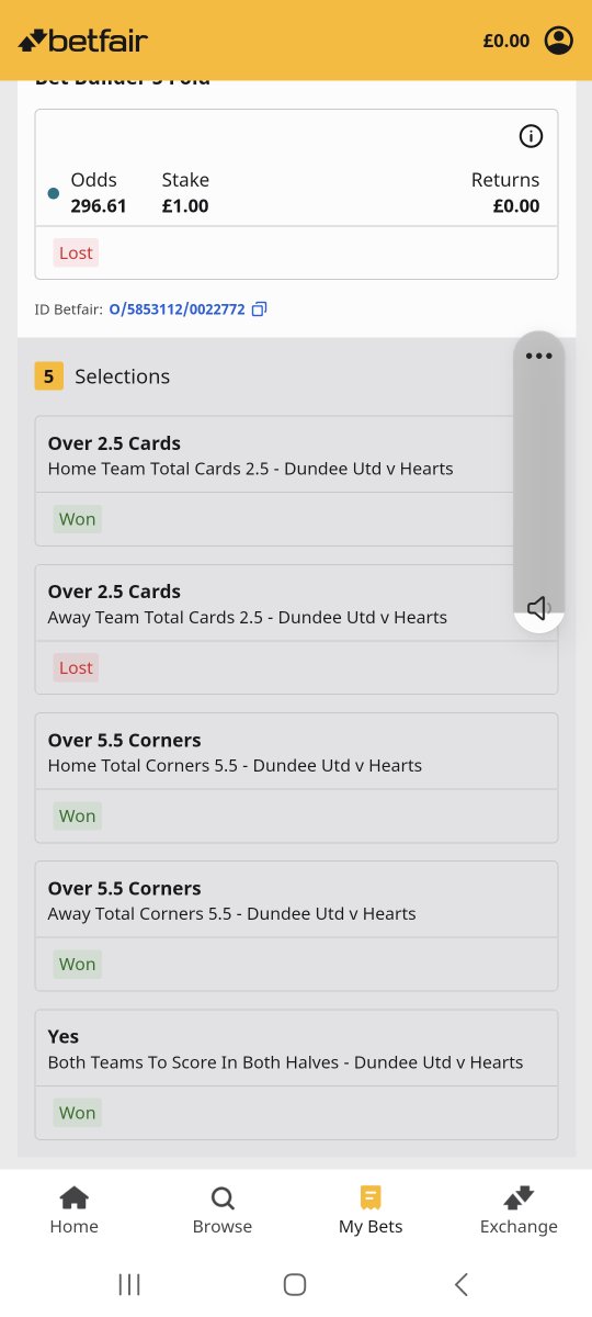 MatthewSemley's tweet photo. @Betfair ouch https://t.co/CfmpWynJen