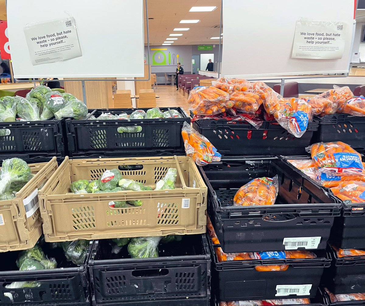 ASDA is giving away Christmas veg for free rather than waste it. More of this please!