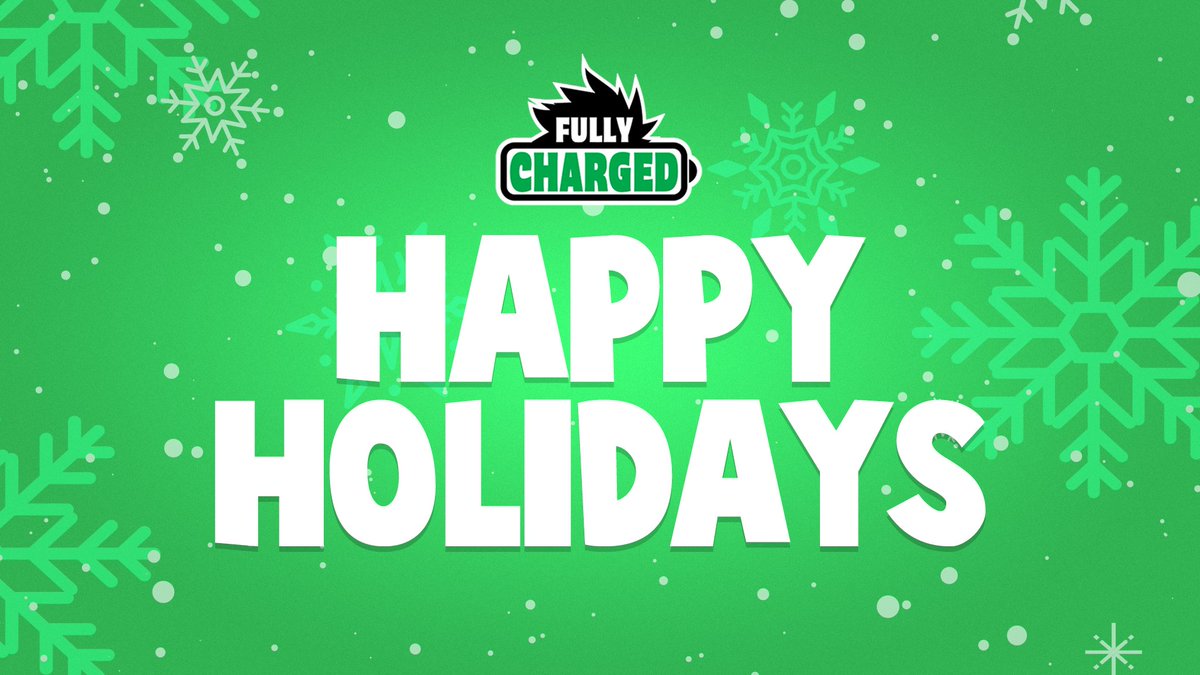 It’s Saturday, and we just wanted to wish you a wonderful Holiday! Have a #FullyCharged day with your family. Lots of love and Blessings to all!