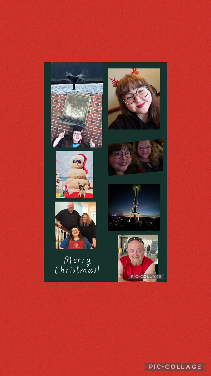 Brandeee76's tweet photo. Merry Christmas from our house to yours! 2022 was a busy year for us! Justina graduated YSU with her masters in counseling and has her first job as a certified counselor and loves it. Mike and I took a cruise to Alaska this past summer out of Seattle. ￼It was amazing! https://t.co/iXWIb1BxOY