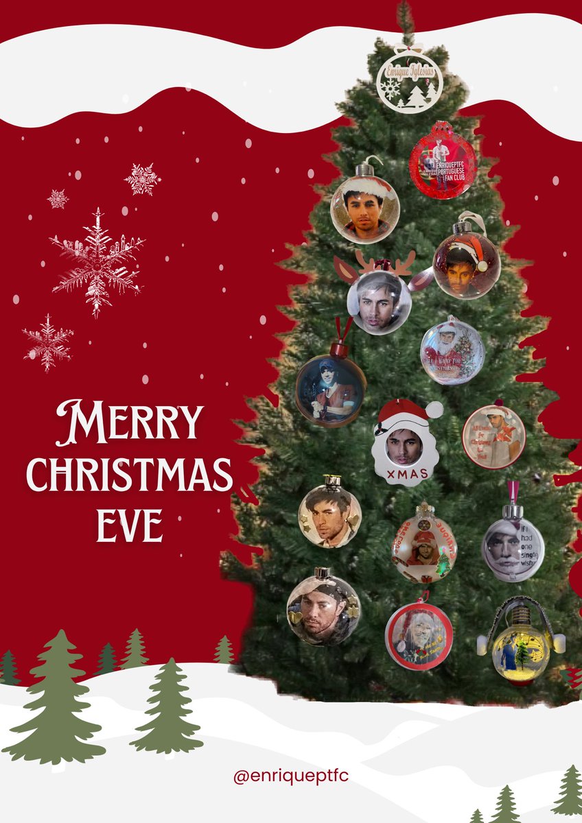 Happy Holidays! 🤶
Festas Felizes! 🌲

#enriqueiglesias #Portugal #enriqueiglesiasportugal
#oneloveonelove