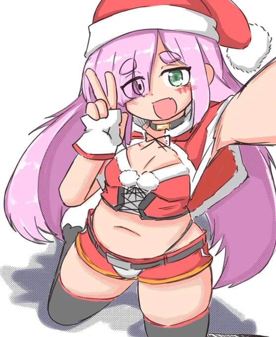 シャーリー「やっほー、地球野郎!どうせボッチなクリスマスを過ごしてそうだからシャーリーの自撮りでも見て元気出しなさい!」#星翼 