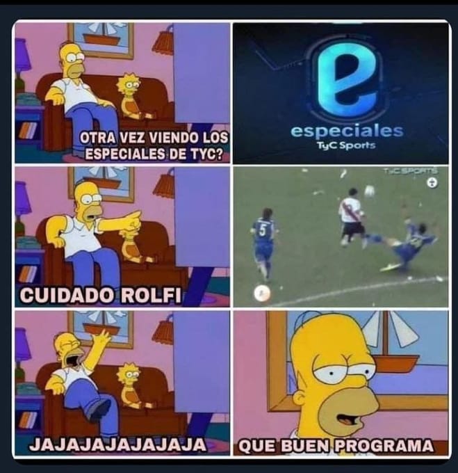 Y encima hoy está el programa de Lavecchia. *es viejo pero el público se renueva*