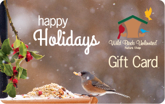 Still looking for last minute gift ideas? 🎁 🤔 May we suggest a gift card for the nature lover in your life. The perfect gift when you just can’t decide what they need for their backyard birds! 🐦👍🏻 #giftcard