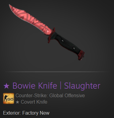 HustlaBetting's tweet photo. 🎁CHRISTMAS GIVEAWAY🎁

🎄★ Bowie Knife | Slaughter [$250+] GIVEAWAY🎄

🧩FOLLOW : @LeaCsgo + @EmmaLoveCSGO 
🔁RT + LIKE
🤓TAG 2 FRIENDS

⏳ROLL IN 48H
#CSGO #CSGOGiveaway #Giveaway #csgoskins #csgoskinsgiveaway #csgoskinsfree https://t.co/3M3I6q4WTo