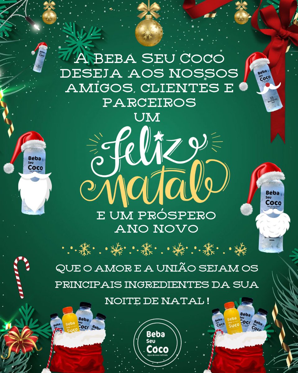 bebaseucoco's tweet image. #FelizNatal