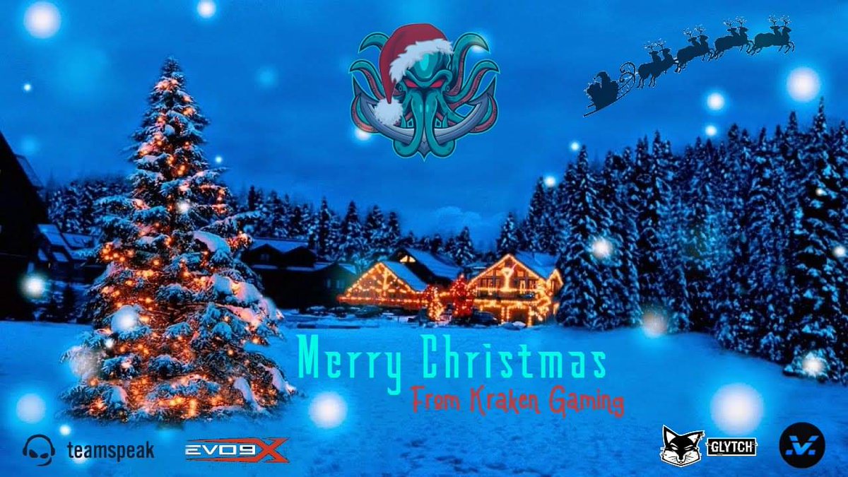 KrakenGamingOG's tweet photo. Merry Christmas from everyone over at  Kraken Gaming 🎁🎉

There wouldn't be a kraken without you guys !

We love each and everyone of you guys ! So we wish you , your family and friends good health and all the rest 🙏

Much love and have a great time!

~Kraken Gaming 💙🐙 https://t.co/9OxSw6hga9