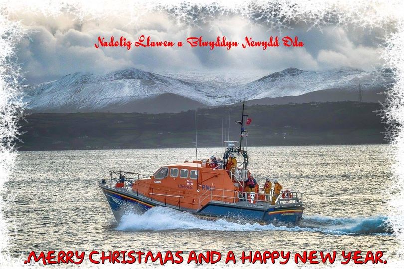 Thank you for your continued support from all of us at @RNILI @MoelfreLifeboat station.