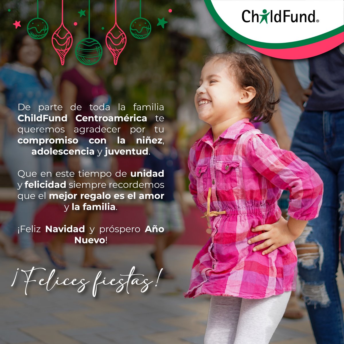 ¡Felices fiestas! 💚 Que en este tiempo de unidad y felicidad siempre recordemos que el mejor regalo es el amor y la familia 💚