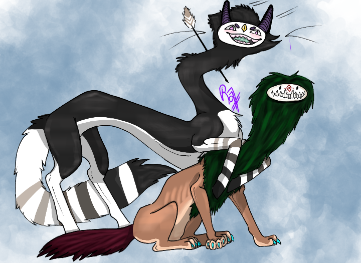 Xenidoxx's tweet photo. A very old commission for a user on Ovipets called Bleach!!
These characters were actually inspired by creatures from real nightmares!
#Commission #CommsOpen #CommissionsOpen #CharacterArt #OC #OriginalCharacter #NightmareOC #OldCommission #Art #Artist #DigitalArt #Procreate https://t.co/oO9fTolV7F