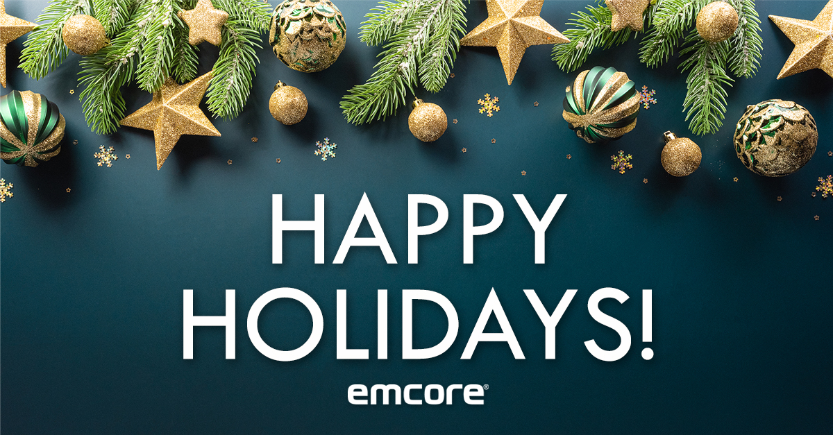 emcorecorp's tweet photo. #HappyHolidays from EMCORE! Season’s greetings and best wishes for a happy, healthy, and joyous holiday season.

Our administrative offices will be closed for the holidays from December 23rd to January 2nd. https://t.co/UcWyb806au