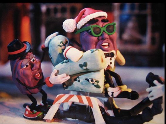 Getting the sleigh ready for the big night! #RudolphTheRedNosedReindeer #CaliforniaRaisins #ClaymationChristmas