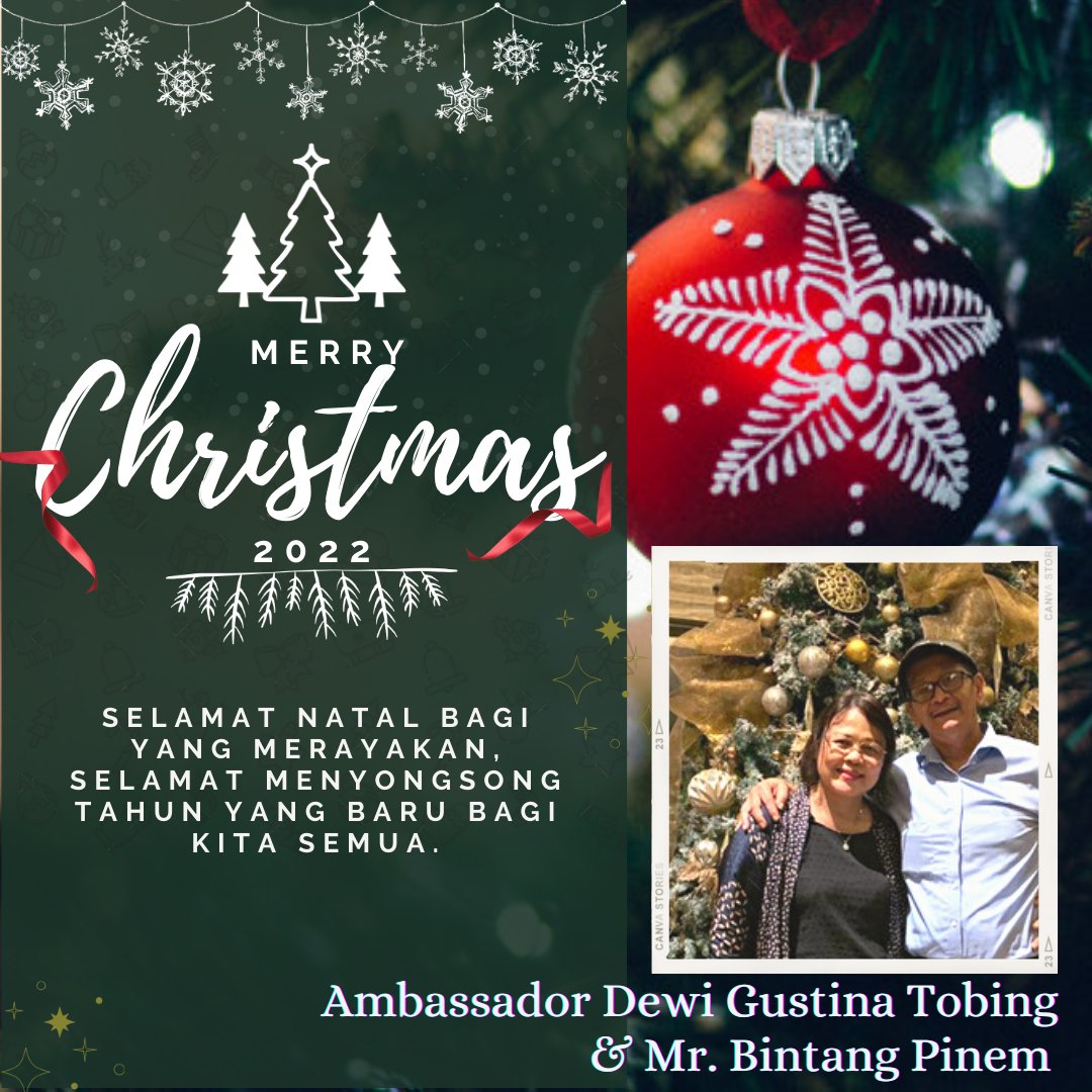 I hope you have the warmest Christmas night with your family. 
Merry Christmas 2022 

#IniDiplomasi #IndonesianWay #IndonesiainColombo #Natal2022 #Christmast2022