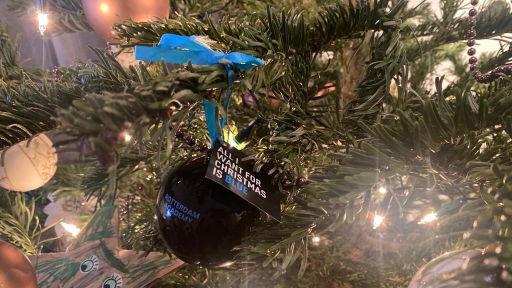 All I want for #christmas is blue! <a href="/RdamAcademy/">Rotterdam Academy</a>