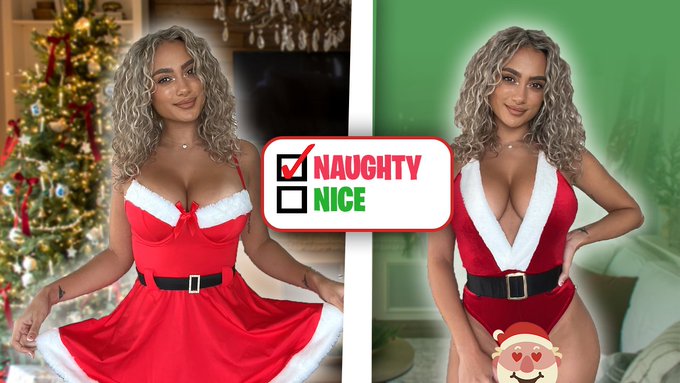 sexiest christmas lingerie try on haul for u to make sure u have the best christmas😈  I'm definitely