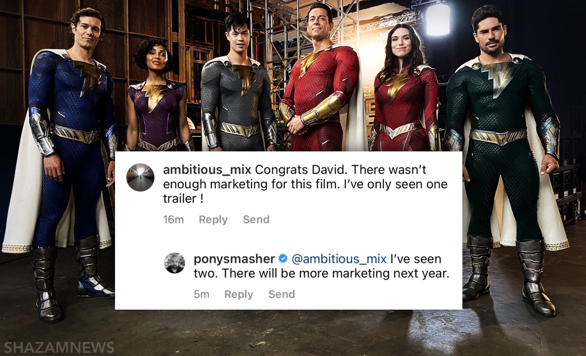 Shazam! Fury of the Gods Director David F. Sandberg Claims He Is