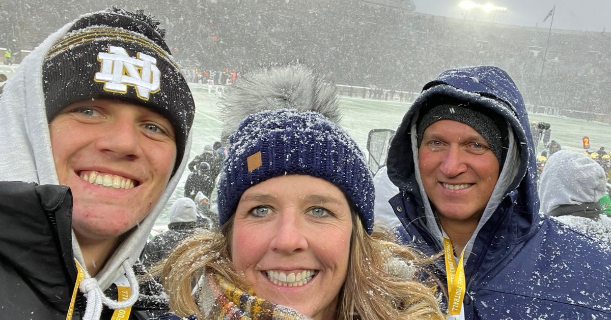 Cody (Wyo.) High safety Luke Talich held scholarship offers from Oregon State, Utah, Washington State and Wyoming. But he opted to take a PWO spot at Notre Dame.🍀

He explains his decision here: on3.com/teams/notre-da…